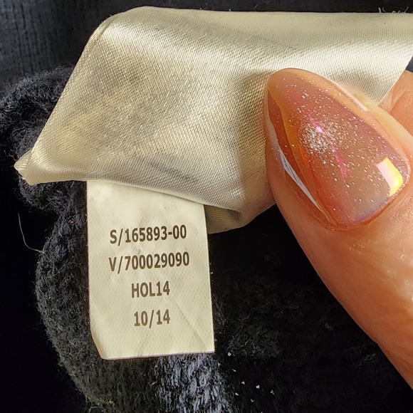 Banana Republic Shawl Collar Striped Knit Sweater Men's Size‎ L Navy Grey - Picture 7 of 8